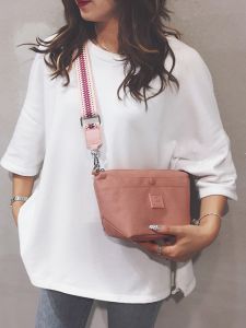 Naxuan Fashionable Small Crossbody Bag Womens Nylon Dumpling Bag Casual Travel Shopping Versatile Soft Shoulder Bag