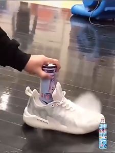 Shoe Deodorizer Spray Anti Bacterial Odor Eliminator Long Lasting Freshness White Peach Oolong Jasmine Floral