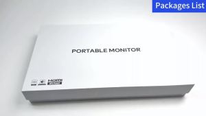 13.3 Inch 1.2K Portable Monitor 1920x1200P 100% SRGB 300cd/m² HDR IPS Travel External Second Screen for Laptop Switch PS4/5 Xbox
