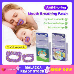 30Pcs/Box Anti-Snoring Sticker Adult Children Night Sleep Anti-Open Mouth Patch Nose Breathing Improving Sleep Habits Orthosis Tape