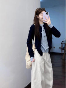DUOMIAOTU | Bộ Đồ Thu Sang Trọng Thời Trang Kiểu Chanel