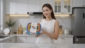 Bộ 7 hộp nhựa đa kích cỡ - đa dạng thực phẩm | Chất liệu an toàn | Vệ sinh dễ dàng | Trong suốt dễ nhìn