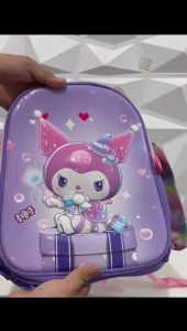 TAS RANSEL - TROLI RODA 2 ANAK SEKOLAH ANAK PEREMPUAN KARAKTEN KARTUN LUCU IMUT 12100