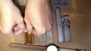 18mm 20mm 21mm 22mm Retro Genuine Leather Strap Oil Wax Discoloration Cowhide Watchband Business Men Women Watch Straps Belts