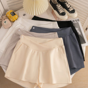 Pregnancy Shorts Summer Lightweight Casual Loose Leg Comfortable Trousers