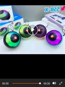 NEW Speaker Bluetooth Portabel Bulat Lampu RGB Speaker Stereo Super Bass Woofer Aktif RGB Warna Warni