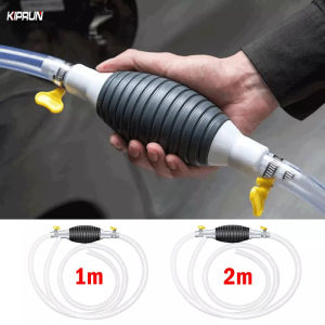 KIPRUN Universal Hand Gas Oil Pump Car Fuel Pump Manual Suction Pipe Pumping for Boat Liquid Petrol Tuning Fuel Gasoline Diesel Pump