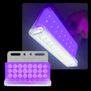 Super Bright LED Side Lights 24V New Model Wide Angle Truck Side Lamps Waterproof High Beam 7 Color Options Ground Lighting