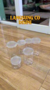 Toples Tabung Diansari Haathe 10 pcs untuk Kue Kering - Desain Praktis Aman untuk Makanan Ideal untuk Menjaga Kesegaran Camilan Anda