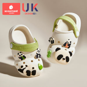 Kescoorl Childrens Slippers Anti-Slip Indoor Home Shoes Summer Cartoon Style EVA Material Low Back Heel for Boys And Girls