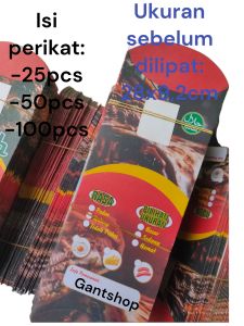 Kertas wadah kebab 28 x 92 cm isi 50 pcs
