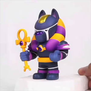 Tiny Little Toys DEVA Art Toy ของสะสมแฮนด์เมด ฟิกเกอร์ อนูบิส เทพเจ้าแห่งความตายและสุสาน