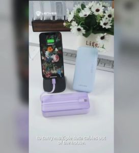 PX242D - Powerbank LENYES PX-242D Power bank 20000mAh Fast Charging 225W + PD20W Built In Cable