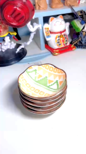 Bộ 2 Chén 5 Chén Đựng Gia Vị Thổ Cẩm Kiểu Nhật – Chén Nhỏ Ăn Dặm Nước Chấm Siêu Xinh