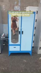 Tủ sắt đựng quần áo 2 cánh 3 cánh giá rẻ tại xưởng HCM