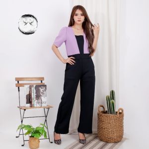 HJ JUMPSUIT GISELA/JP KANTONG KIRI KANAN HIDUP CELANA PANJANG