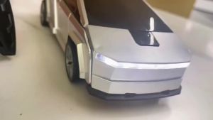 Đồ Chơi Xe Robot Điều Khiển Từ Xa Cyber Pickup 2.4GHz Có Đèn LED Biến Hình Một Chạm 360 Độ °   Chế Độ Xoay Tròn Dành Cho Trẻ Em