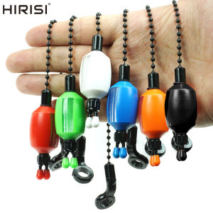 Hirisi B2042 2Pcs Carp Fishing Swinger Bite Indicators 5 Color with Line-Safe Clips Adjustable Sensitivity Fishing Accessories
