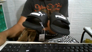 ORIGINAL PUMA BLACK (Puma white) Mens US 10