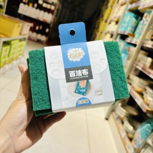 10 Miếng Chà Bóng Nhà Bếp Cloudy Dễ Dọn Dẹp Chà Bóng Rửa Bát Đĩa Chất Thân Thân Cát Cát Cứng Dụng Cụ Chăm Sóc Nhà