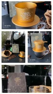 Combo 3 Gói/5 Gói 250g Cà Phê Đặc Sản REAL BEAN COFFEE- Cà phê Rang Xay Cao Cấp - Cà Phê Nguyên Chất Rang Mọc