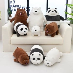 Đồ Chơi Nhồi Bông We Bare Bears Gấu Grizzly Gấu Panda Gấu Ice Gấu Bông Nhồi Bông Quà Giáng Sinh Chất Liệu Bông PP Nhân Vật Phim & Truyền Hình Dành Cho Mọi Lứa Tuổi