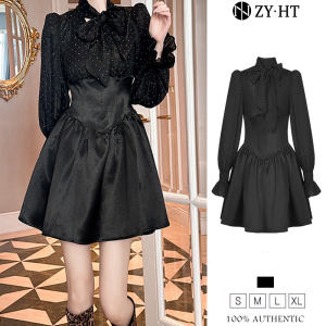 ZYHT EraVogue Womens Dresses Black Dresses A-line Dresses Vintage Dresses Formal Party Dresses Banquet Dresses Work Dresses Birthday Party Dresses 40631