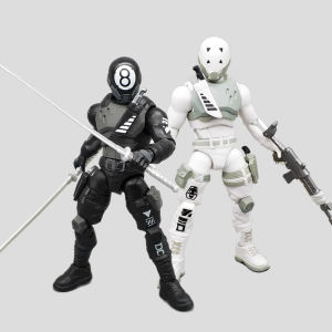 Fortnite 3.75 Inch Action Figure Special Forces Moveable Model Treasure Hunter Ninja Soldier Collectible Toy for Ages 14+