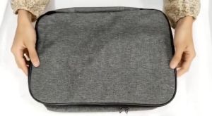 3 Layer With Lock Document storage bag for certificates portable deed bag file holder A4 for travel and family storage