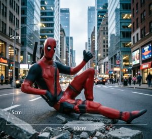 Hot Toys | 6 Desk Decoration Deadpool Car Home Office 8cm X-MAN Funny Cute Figure Model Toys anime anime