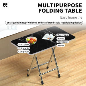 YOWXII🔥 foldable table for small household units dining table outdoors,student study table Foldable and easy to carry