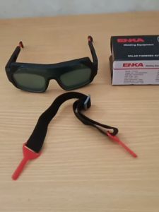 KACAMATA LAS OTOMATIS ENKA SOLAR POWERED AUTO DARKENING WELDING GOGGLE KACAMATA LAS OTOMIS BERKUALITAS