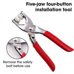 Eyelet Pliers Set Eyelet Punch Pliers Kit With 100 Sets Of 4mm Metal Eyelets Leather Craft Eyelet Tool Kit