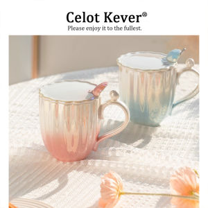 Home Cute Creative Ceramic Lidded Mug Gift