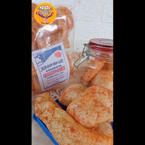 Kerupuk Kulit Sapi Pedas 100 gram Dorokdok Jumbo Rambak Camilan Gurih Renyah Enak Khas Garut