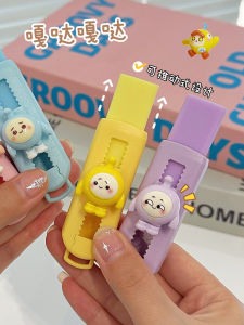 Push Pull Rubber Eraser for Kindergarten And Primary School Students Non Toxic Clean Cartoon Ins Style Educational Stationery