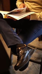 Otiv Vapor Hybrid - Sepatu Sneakers Kulit Casual Pria Kuliah Kerja Traveling Riding