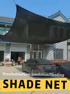 Slan Sunscreen 90% Greenhouse Sunblock Sunshade Net 9 Pin Sun Shade Mesh Tarp Green UV Resistant Premium Shade Net Outdoor Garden Car Shelter