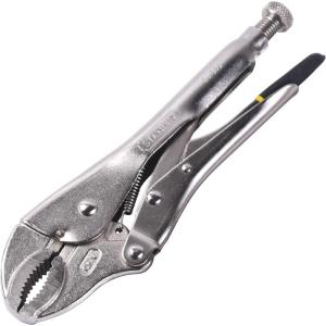 STANLEY | Hardened Curved-tooth Compact Clamp Pliers