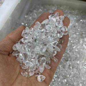 50-1000g Pack ธรรมชาติสีสันคริสตัลสีขาวชิปกรวดควอตซ์ Reiki Healing Stone Aquarium Home Room ตกแต่ง DIY Fengshui