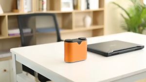 Máy khuếch tán tinh dầu trực tiếp pin sạc 2 đầu  không dùng nước với nhiều chế độ hẹn giờ công xuất 4000mah