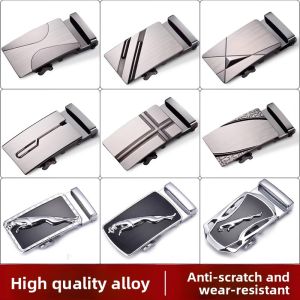 Automatic Buckle Mens Belt Head Alloy 1 Piece