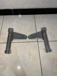 Breket dudukan pangkon lampu depan yamaha rx king