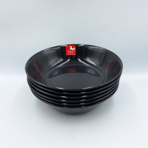 แพ็คละ612ใบ จานสี่เหลี่ยม ชามบัว 7.5นิ้ว พลาสติกเกรดABS Food Grad ชามก๋วยเตี๋ยว จานแบ่ง