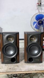 Bán cặp loa Booksheolf nghe nhạc Kenwood LS - SE7 bãi nhật về hát cực hay zá xả 1tr5 mua ip cho shop