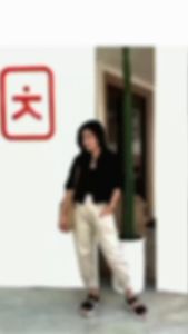 Celana Haruka Pants Pinggang Karet Jumbo Hinata Crop Pants Celana Korea Wanita Mera Pants Celana Harem Pants Bisa COD