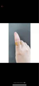 Cincin Dewasa Permata Tiga Xuping CXB222