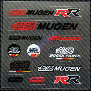 MUGEN Infinite Model Car Shell สติกเกอร์สําหรับ RC Vehicles ตกแต่งอะไหล่อัพเกรดเหมาะสําหรับผู้ชายและผู้หญิง Neutral เพศ