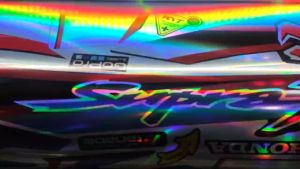 Stiker Striping Standar Hologram Supra X 2004