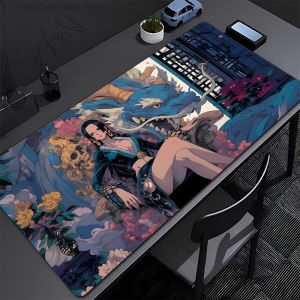 Bandai | ONE PIECE Boa·Hancock Gaming Mouse Pad Office Carpet Mouse Mats Gamer Desk Accessories Computer Table Pads PC Anime big Mousepad
